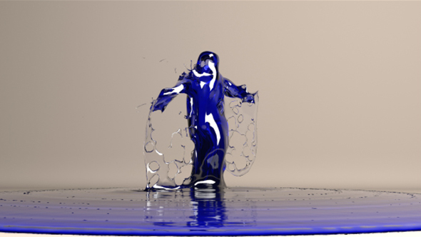 Dancing Liquid Human