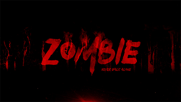 Zombie Movie Titles - VideoHive 20939245
