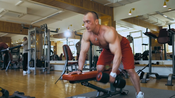 The Man Is at the Gym alt