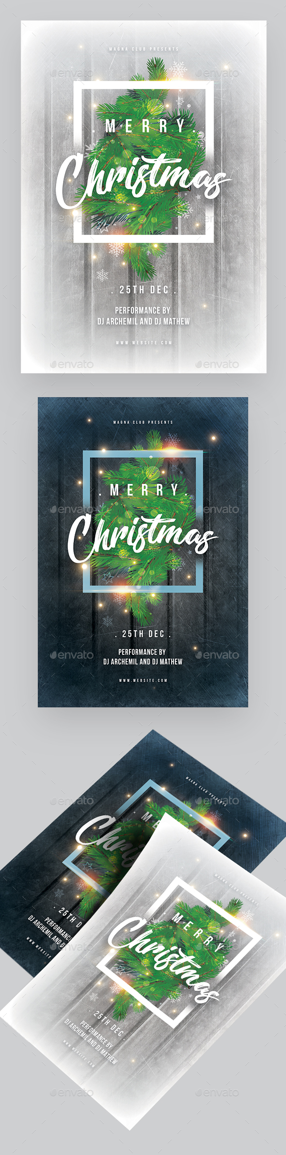 GraphicRiver Christmas Event Flyer 20939653 GraphicRiver Christmas Event Flyer 20939653