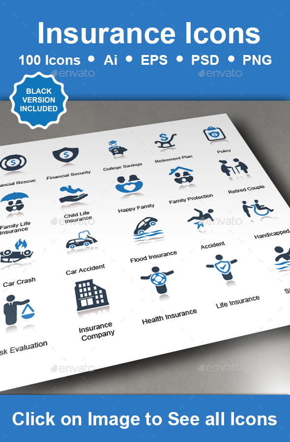 GraphicRiver Insurance Icons 20939741 GraphicRiver Insurance Icons 20939741