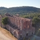 Drone Over San Galgano Church - VideoHive Item for Sale