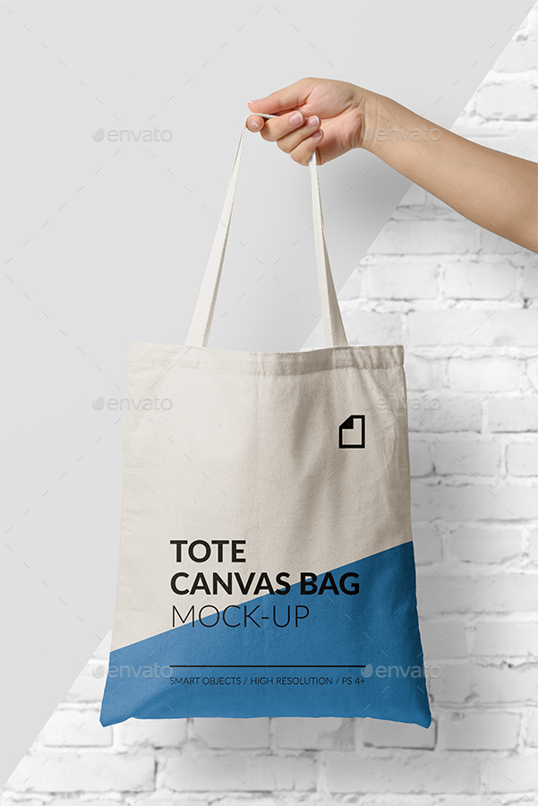 Canvas Tote Bag Mock-Up Vol.1 by PrimeMockup | GraphicRiver