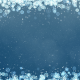 Blue New Year Snowflakes Frame - VideoHive Item for Sale