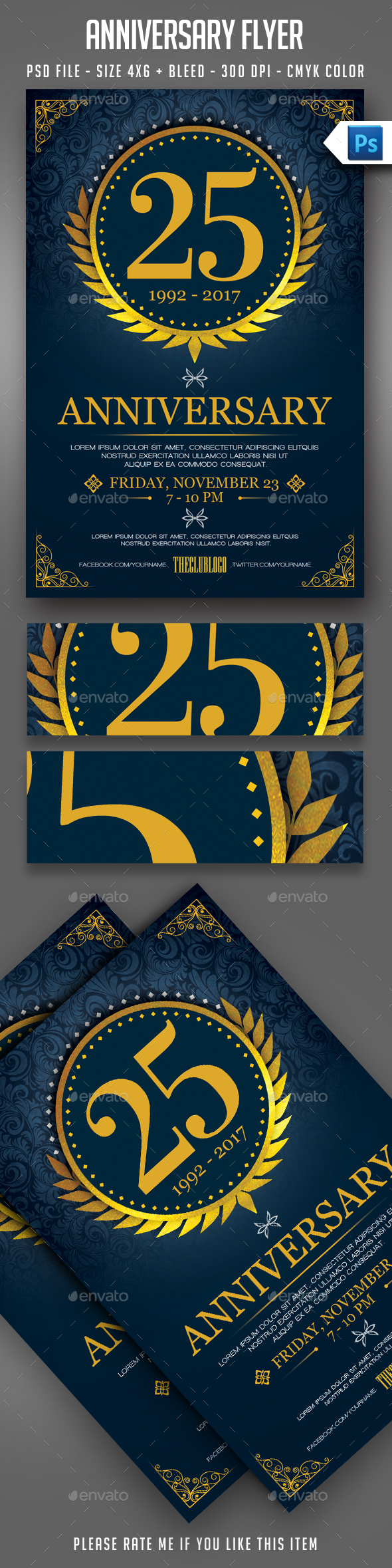 Anniversary Invitation - Anniversary Greeting Cards