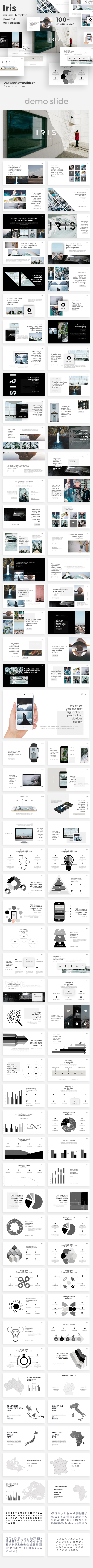 GraphicRiver Iris Minimal Keynote Template 20941072 GraphicRiver Iris Minimal Keynote Template 20941072