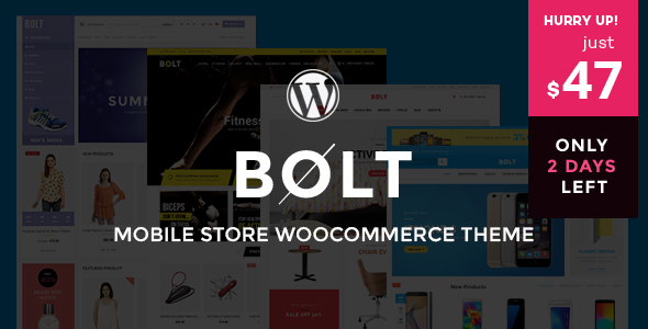 Bolt - Mobile Store WooCommerce WordPress Theme - WooCommerce eCommerce