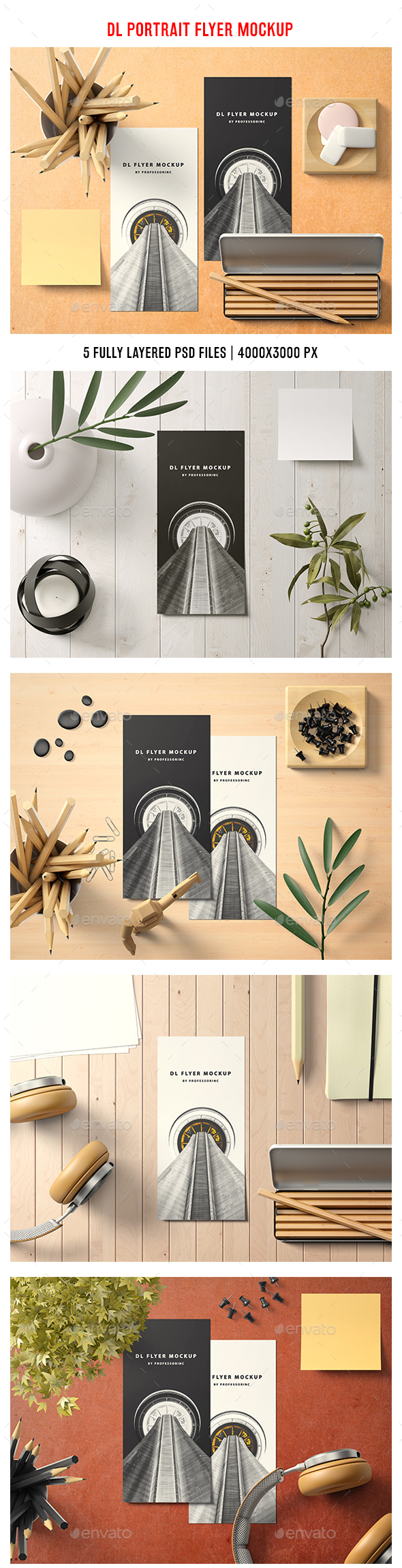 GraphicRiver Portrait DL Flyer Mockup 20941951 GraphicRiver Portrait DL Flyer Mockup 20941951