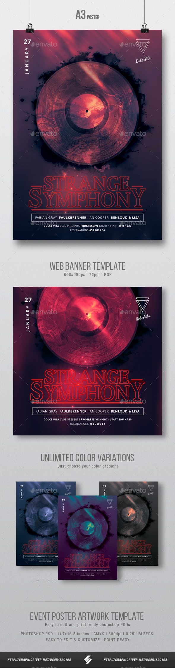 GraphicRiver Strange Symphony Dark Party Flyer Poster Artwork Template A3 20941983 GraphicRiver Strange Symphony Dark Party Flyer Poster Artwork Template A3 20941983