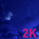 Night Sky And Moon - VideoHive Item for Sale