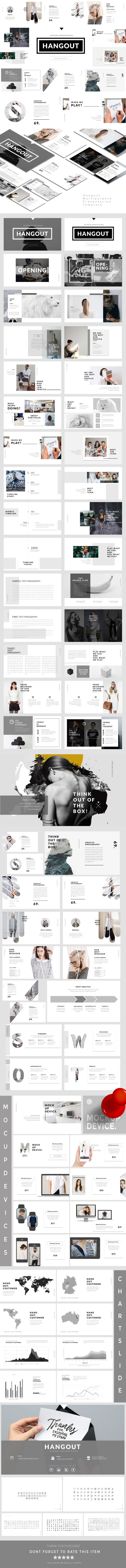 Hangout - Keynote Presentation - Keynote Templates Presentation Templates