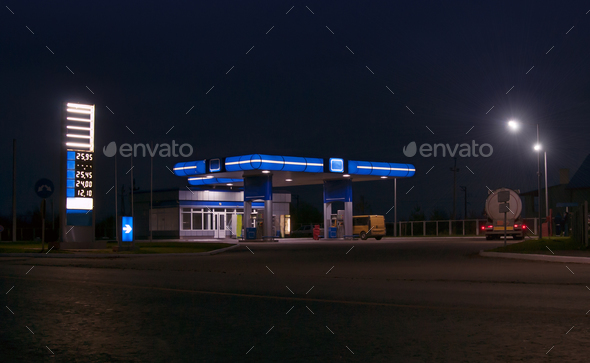 gas station and convenience