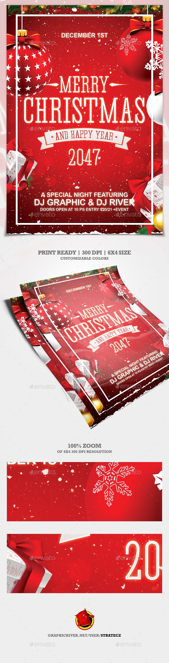 GraphicRiver Christmas Party Flyer 20943360 GraphicRiver Christmas Party Flyer 20943360