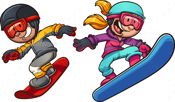 Snowboard Kids - People Characters