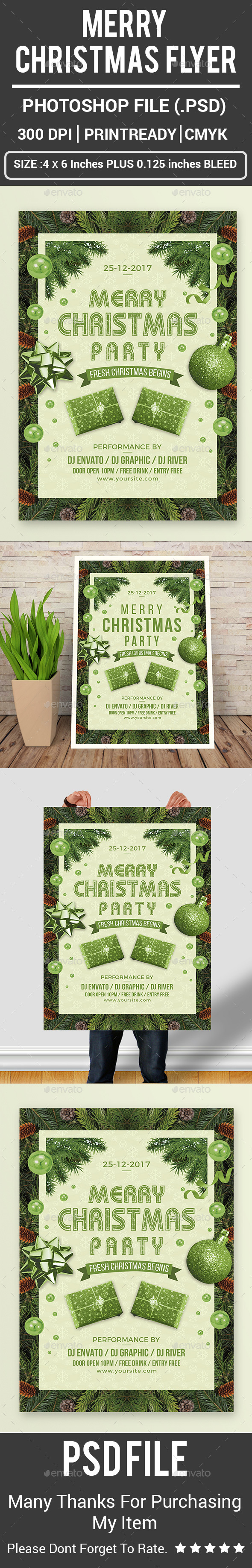 GraphicRiver Merry Christmas Flyer 20944731 GraphicRiver Merry Christmas Flyer 20944731