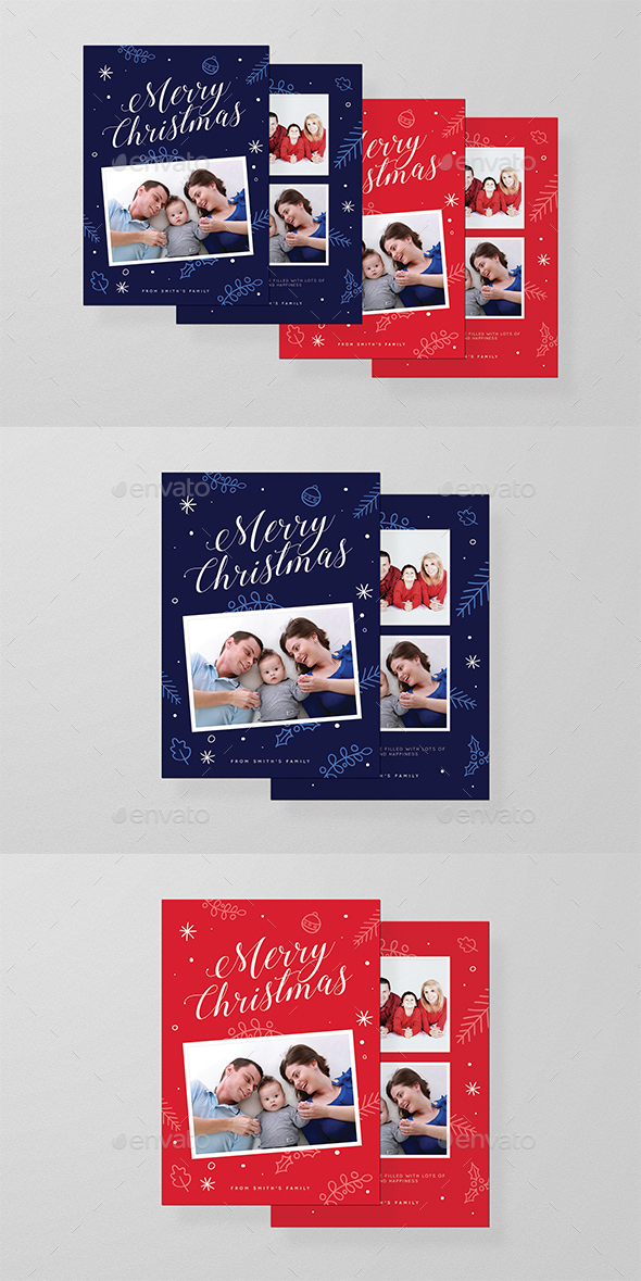 GraphicRiver Christmas PhotoCard or Greeting Card 20944803 GraphicRiver Christmas PhotoCard or Greeting Card 20944803