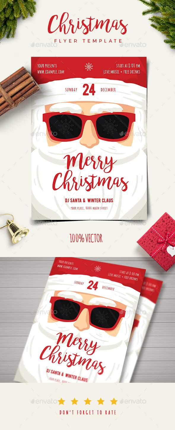 GraphicRiver Christmas Santa Claus Flyer 20945147 GraphicRiver Christmas Santa Claus Flyer 20945147