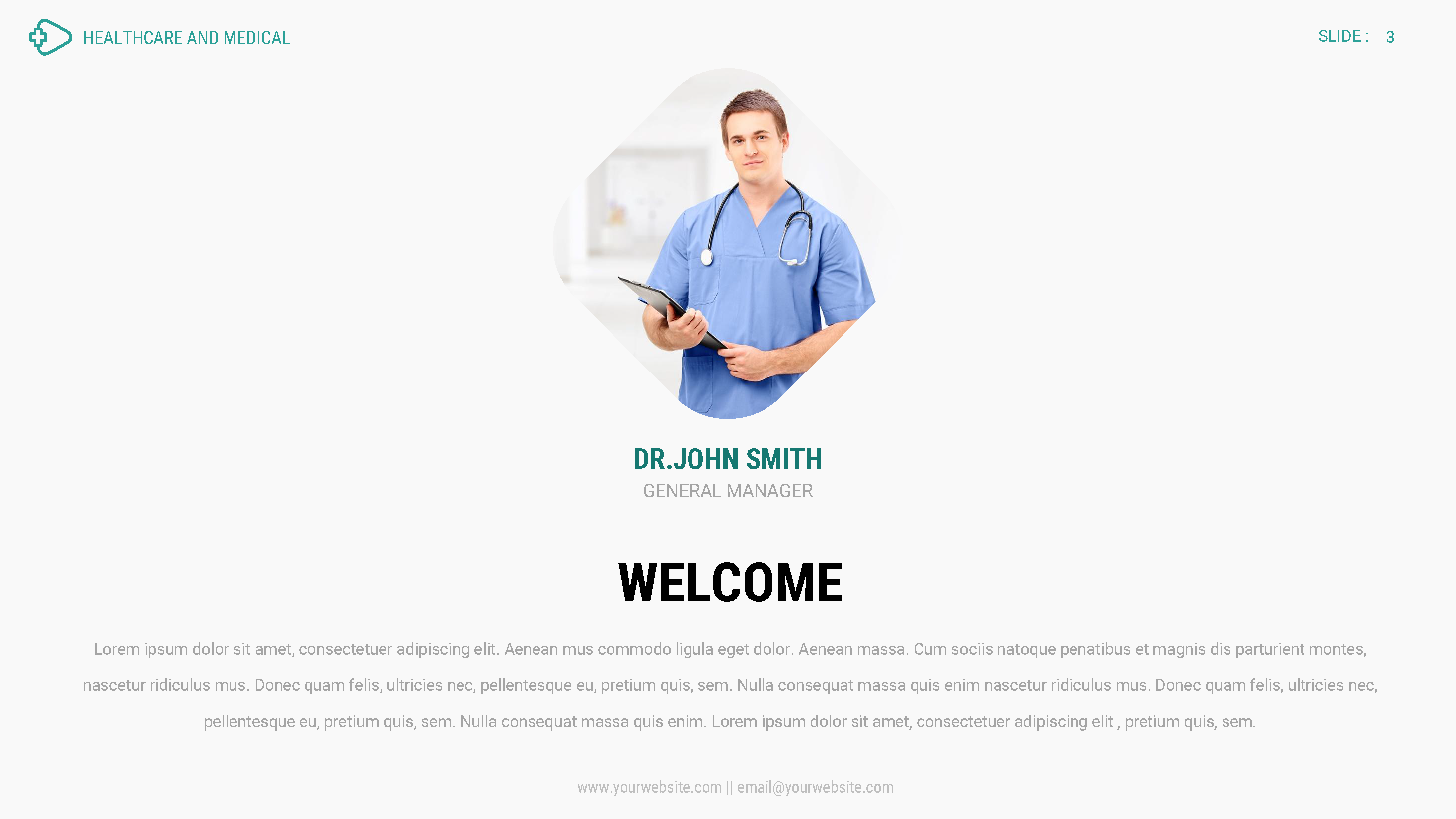healthcare and medical 2 - google slides presentation template healthcare and medical 2 - google slides presentation template, Presentation templates