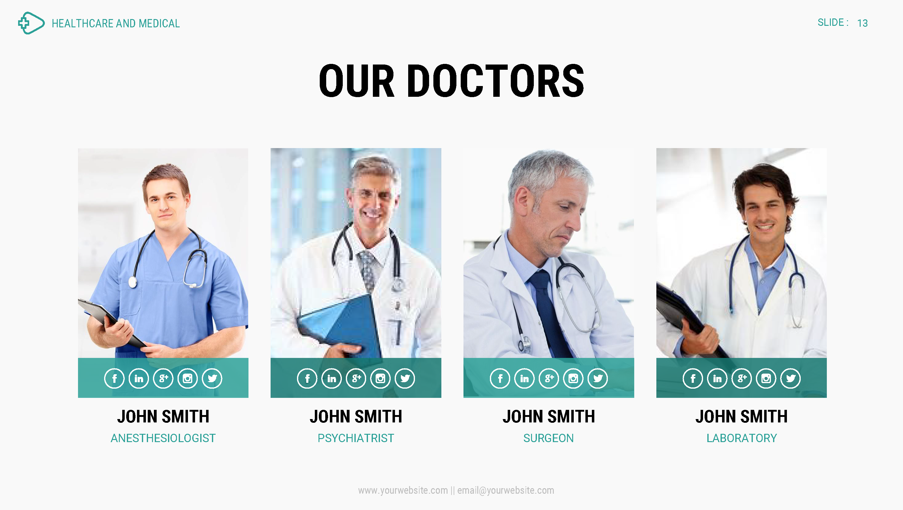 Healthcare and Medical - Google Slides Presentation Template ...
