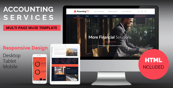 Accounting Services Responsive - ThemeForest 20945889