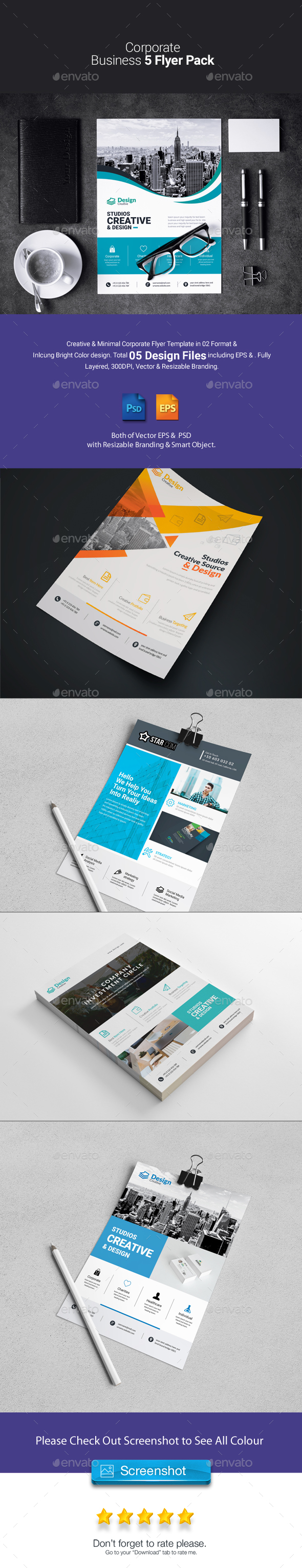 GraphicRiver Corporate Business Flyer Pack 20946059 GraphicRiver Corporate Business Flyer Pack 20946059