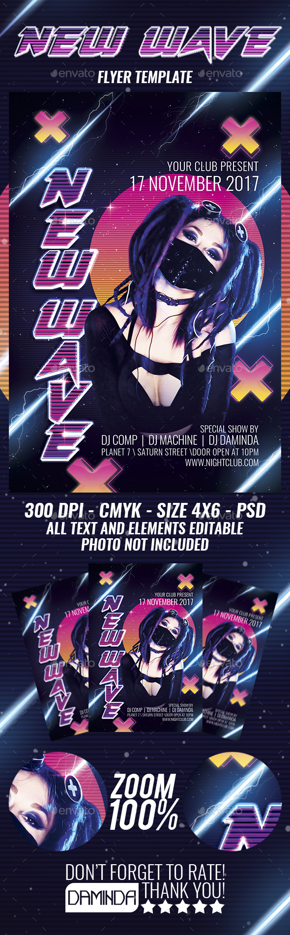 GraphicRiver New Wave 4 Flyer Template 20946706 GraphicRiver New Wave 4 Flyer Template 20946706