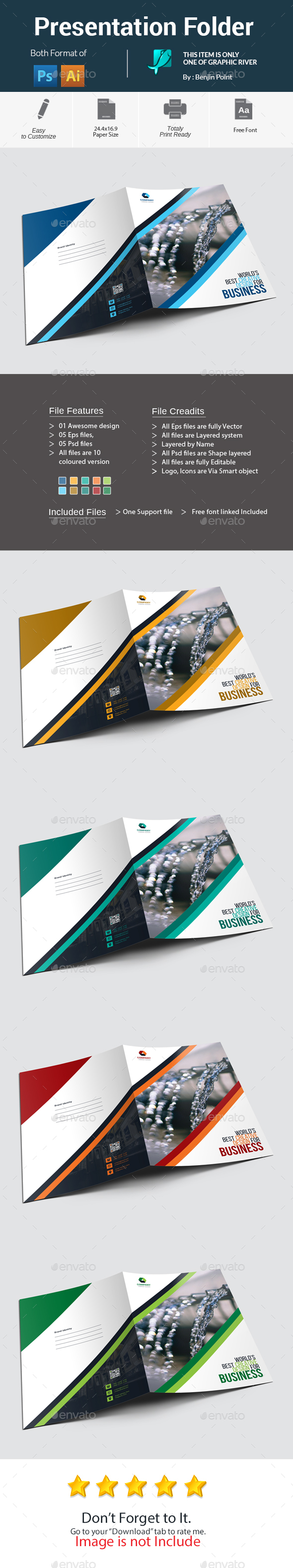 GraphicRiver Presentation Folder 20946936 GraphicRiver Presentation Folder 20946936
