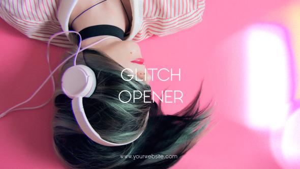 Glitch Opener - VideoHive 20947288