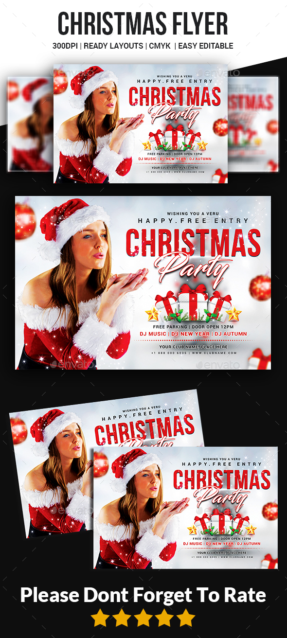 Christmas Party Flyer - Events Flyers