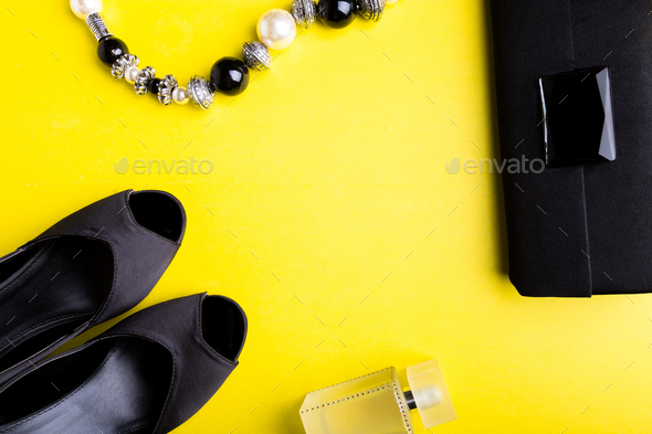 Fashion Lady Accessories Set - Stock Photo - Images