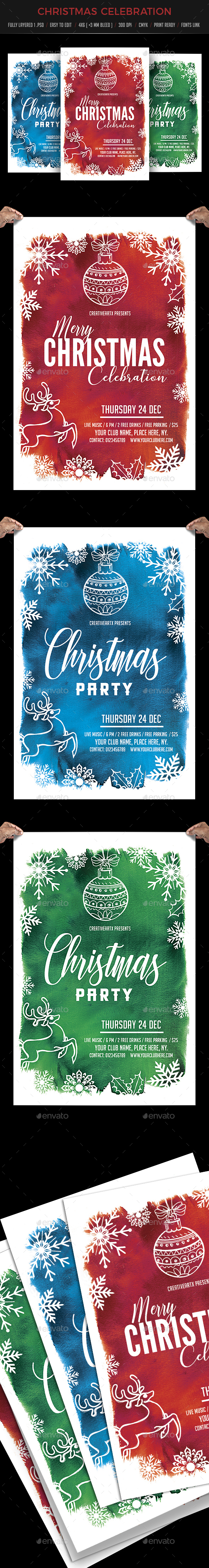 GraphicRiver Christmas Party Flyer 20947873 GraphicRiver Christmas Party Flyer 20947873
