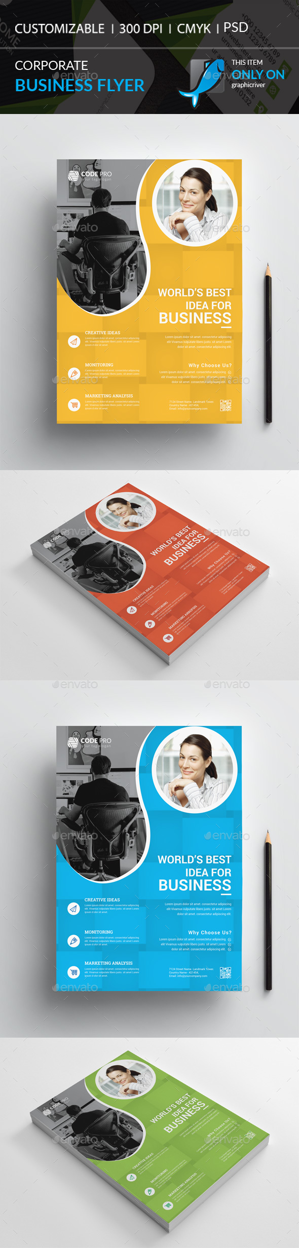 GraphicRiver Corporate Flyer 20948167 GraphicRiver Corporate Flyer 20948167