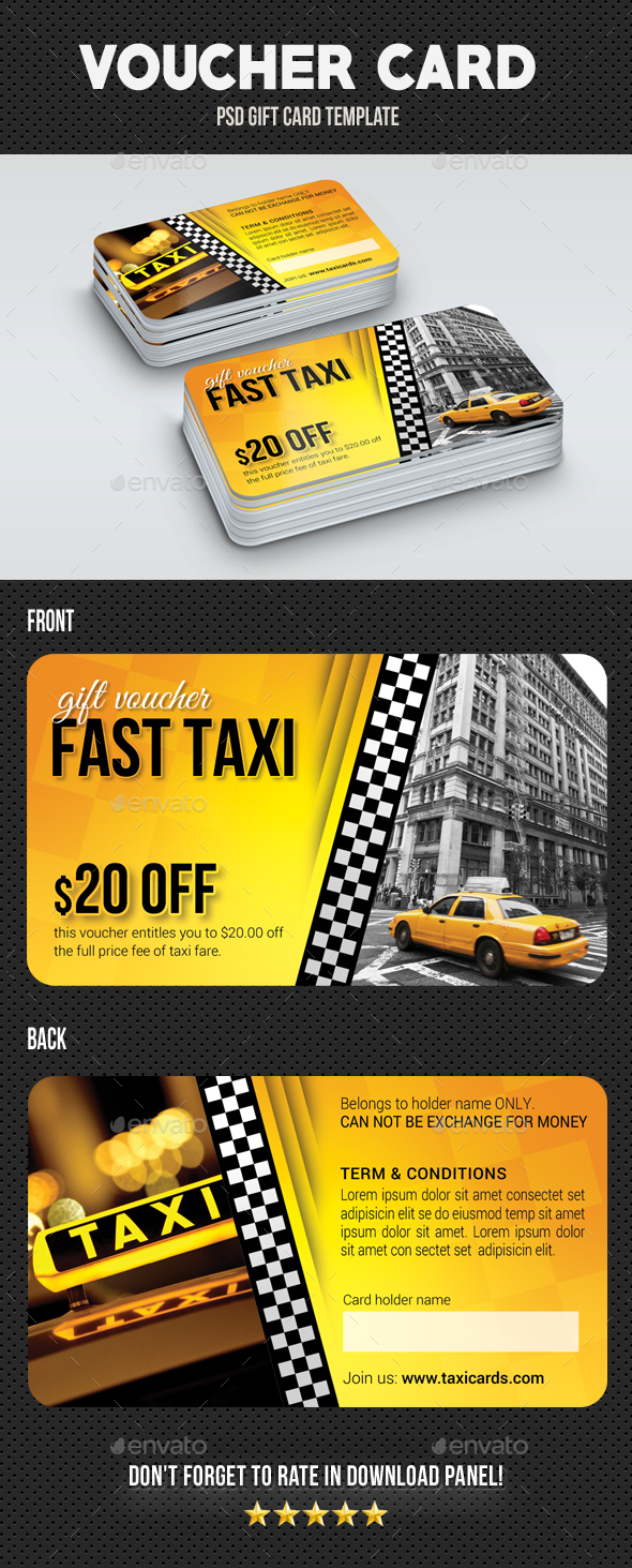 Voucher Card 08 - Cards & Invites Print Templates