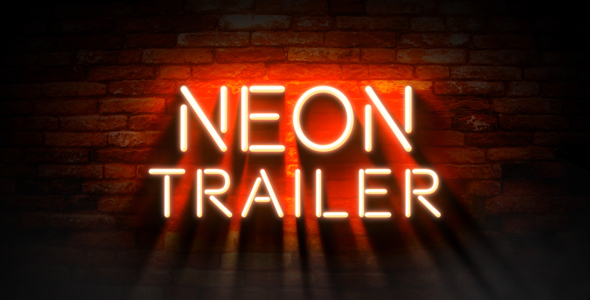 Neon Trailer - VideoHive 20948199