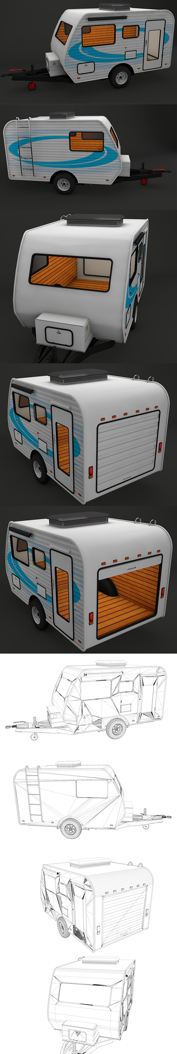 Caravan House Car - 3Docean 20948218