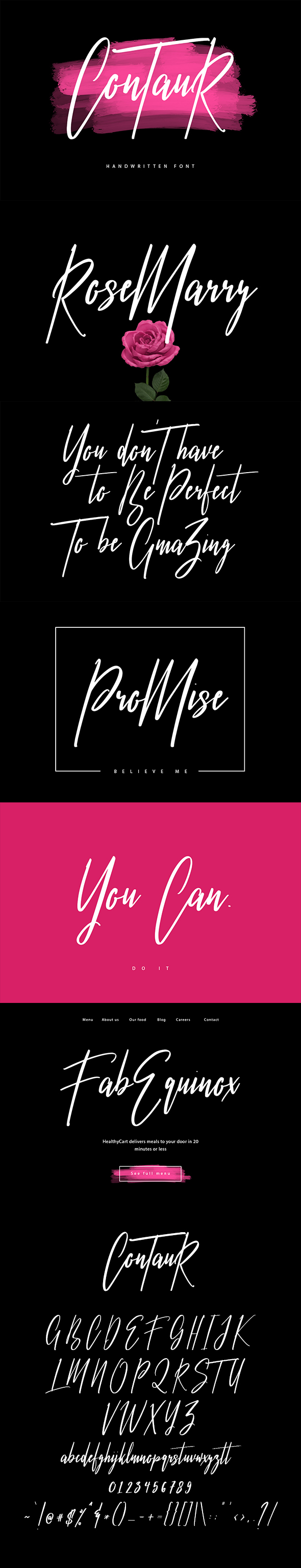 GraphicRiver Contaur Typeface 20948230 GraphicRiver Contaur Typeface 20948230