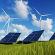 Wind Turbines and Solar Panels - VideoHive Item for Sale