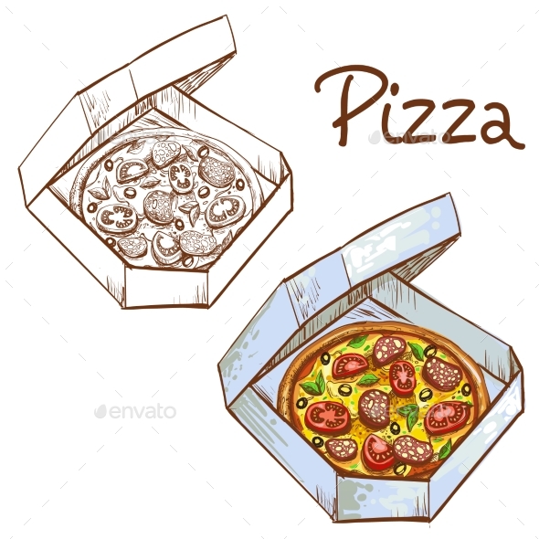 Pizza - Food Objects