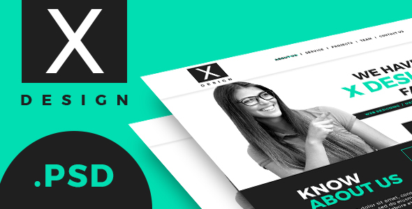 ThemeForest X Design Single Page PSD Web Template 20860794 ThemeForest X Design Single Page PSD Web Template 20860794