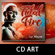 Tidal Fire 4 Panel Digipak CD Artwork Template