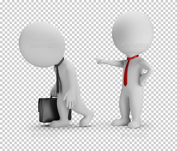 GraphicRiver 3D Small People Dismissal 20950972 GraphicRiver 3D Small People Dismissal 20950972