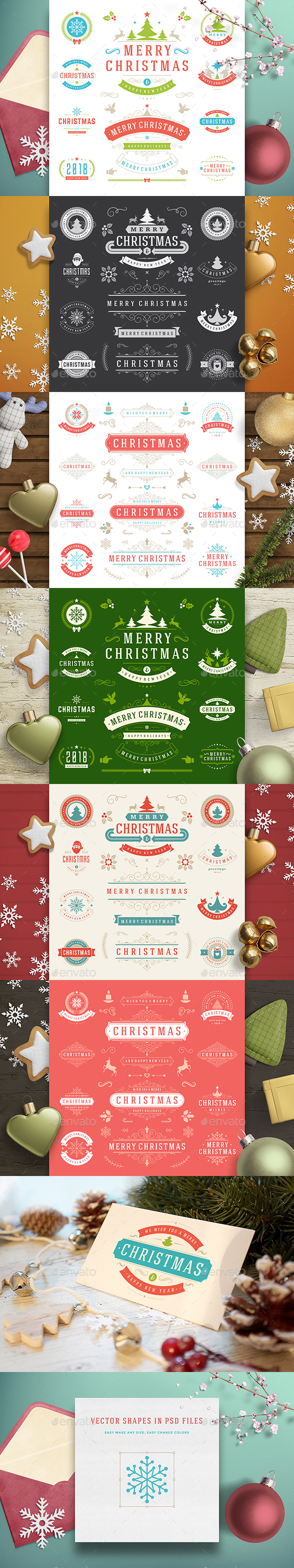 GraphicRiver Christmas 30 Labels and Badges 20951181 GraphicRiver Christmas 30 Labels and Badges 20951181