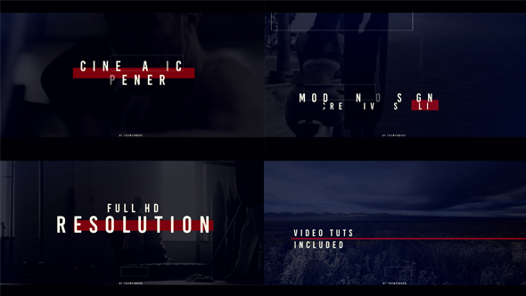 Cinematic Opener - VideoHive 20951645