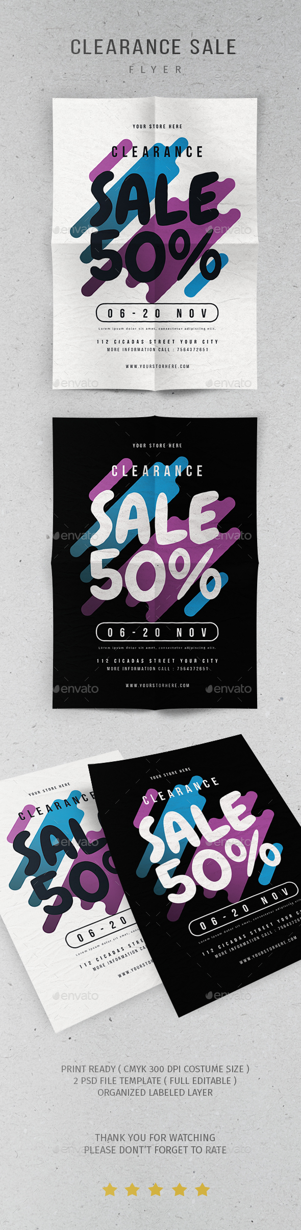 GraphicRiver Clearance Sale Flyer 20951680 GraphicRiver Clearance Sale Flyer 20951680