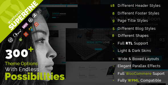 SuperFine - Multipurpose WordPress Theme - Corporate WordPress