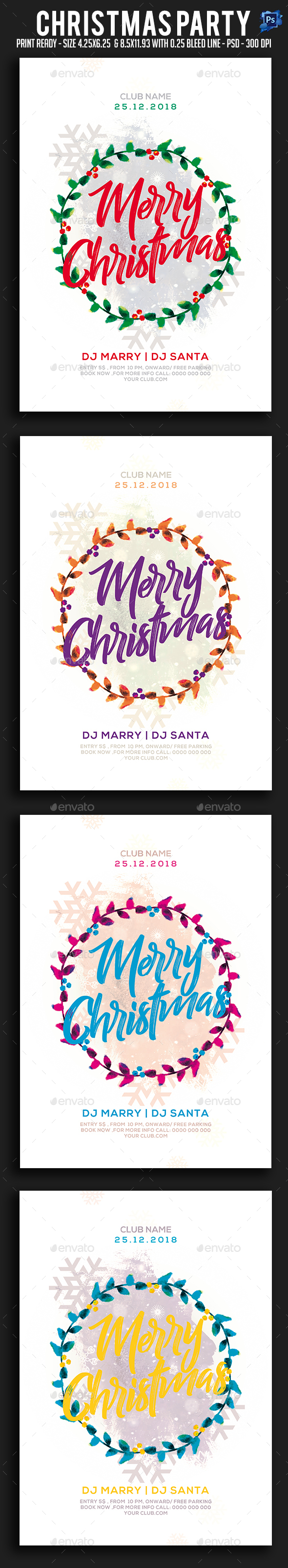 Ppd Christmas Party 2022 2022 Christmas Party Flyer By Sparkg | Graphicriver