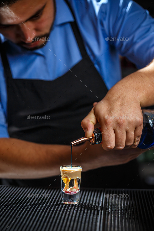 Brain shot drink - Stock Photo - Images