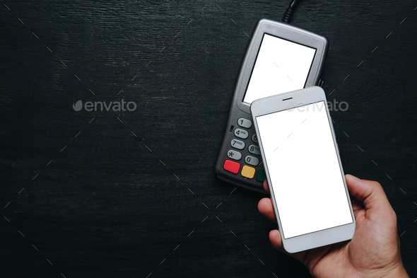 Contactless smartphone payment. - Stock Photo - Images