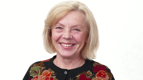 Happy Elderly Woman