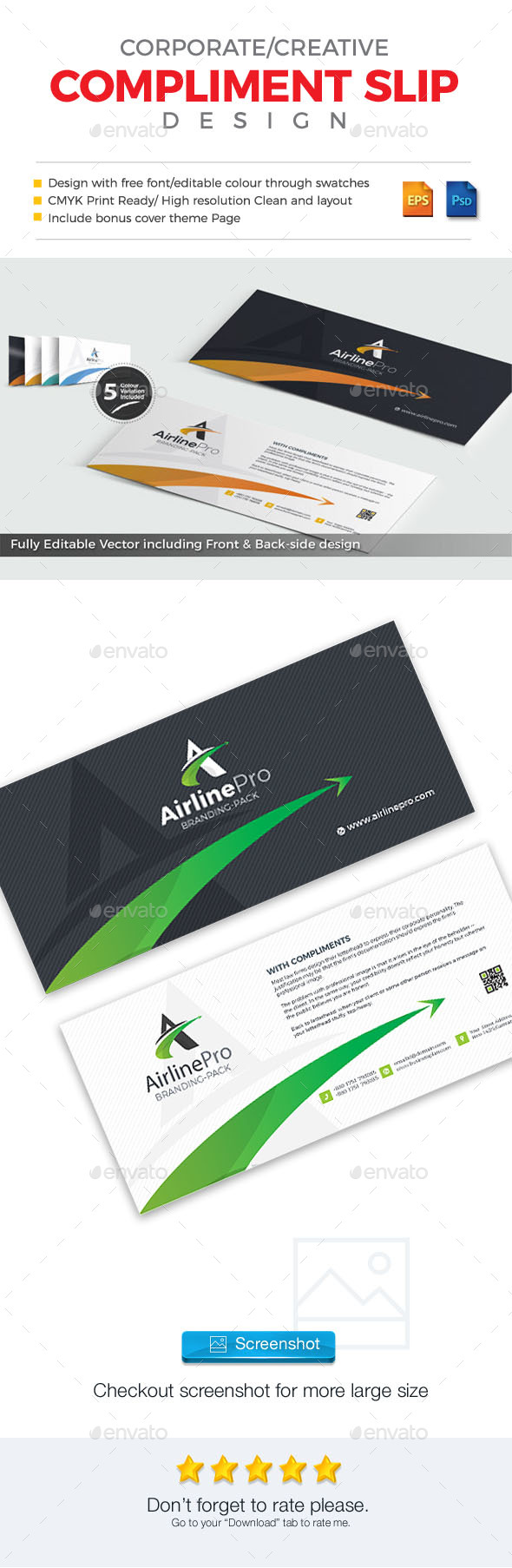 GraphicRiver AirlinePro Corporate Complimentary Slip 20955983 GraphicRiver AirlinePro Corporate Complimentary Slip 20955983